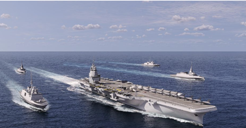 Đóng tàu sân bay thế hệ mới-Dự án quan trọng đối với ngành công nghiệp Pháp